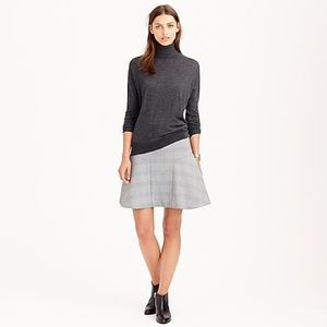 J. Crew Plaza Skirt In Glen Plaid